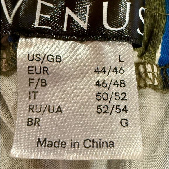 VENUS Vibrant Size L Tropical Leaf Print Maxi sundress - Picture 3 of 7